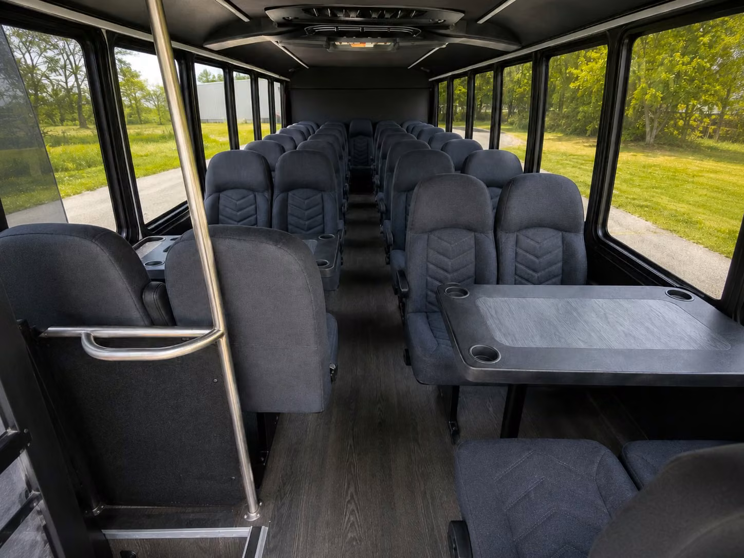20 passenger minibus interior