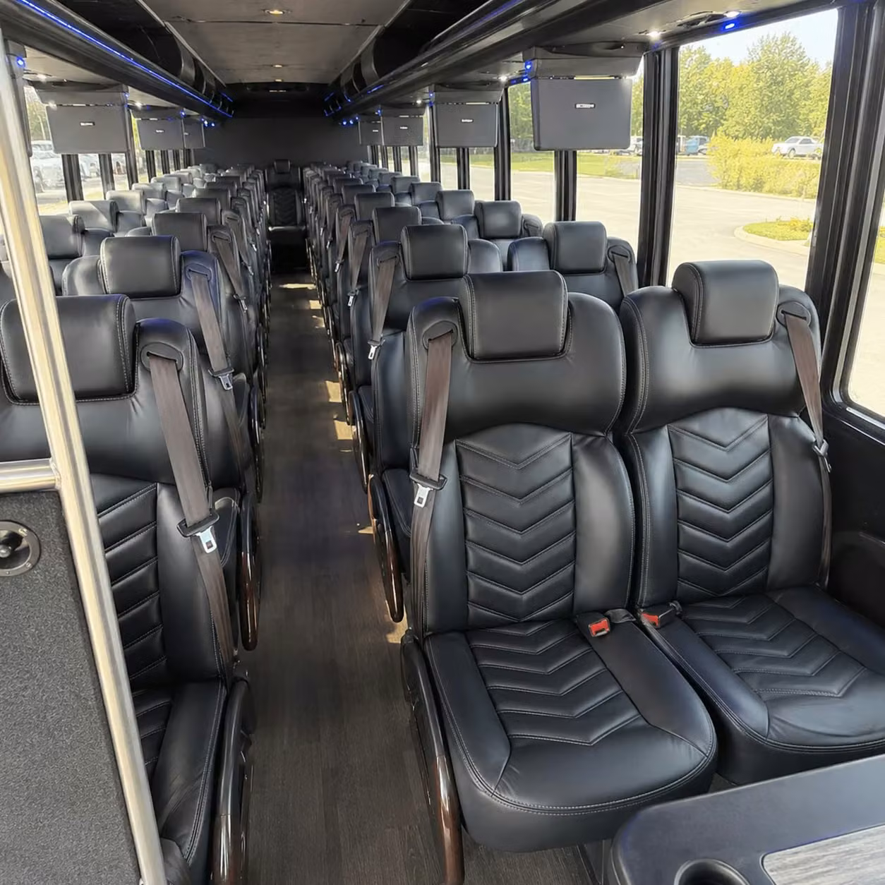 30 passenger minibus inside