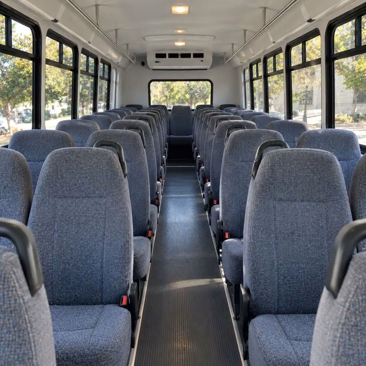 30 passenger minibus interior
