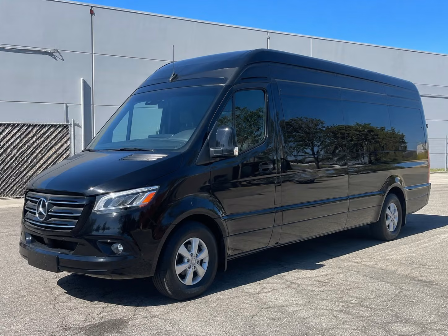 sprinter van with driver